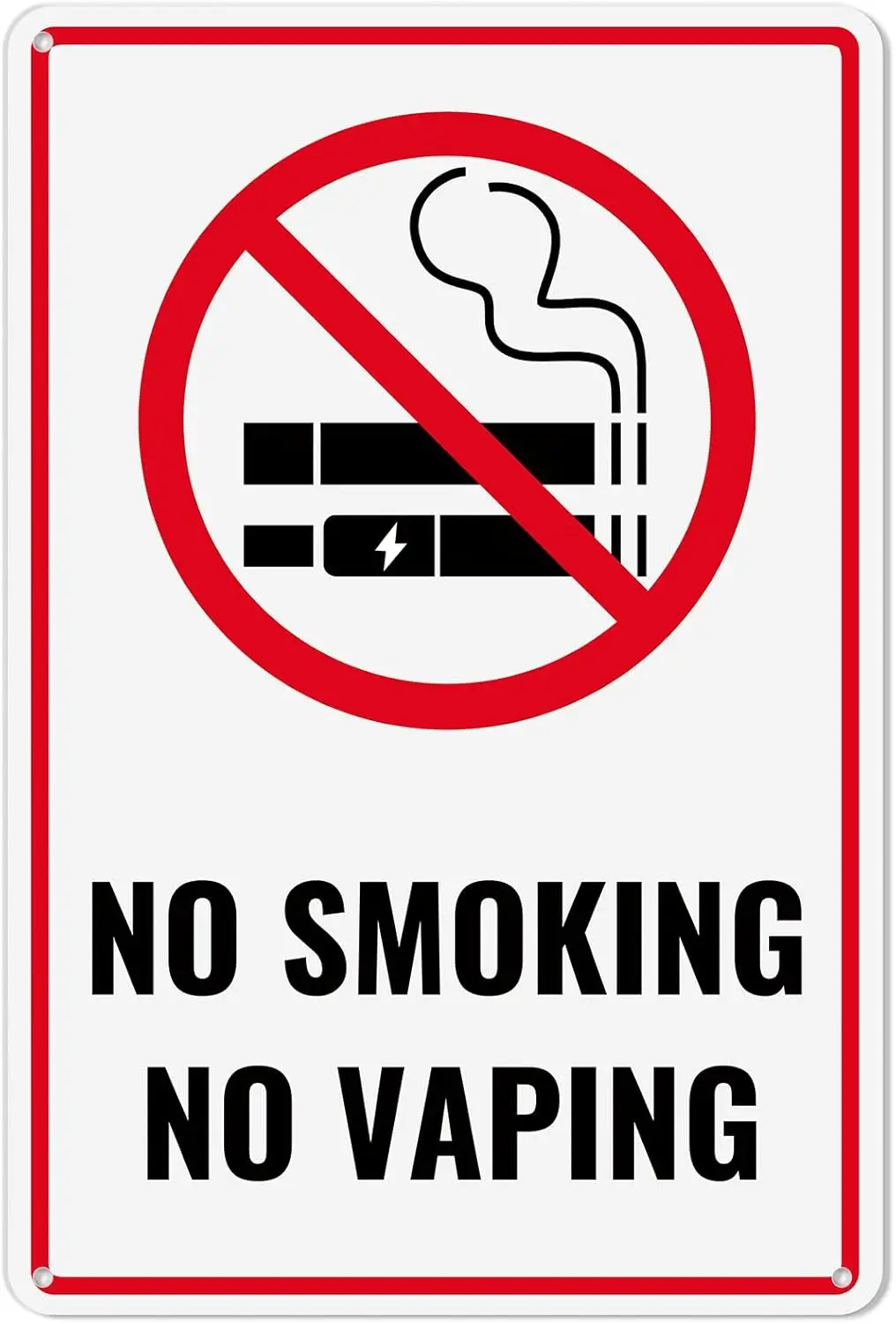 Vaping Area - No Smoking Sign for Business -
