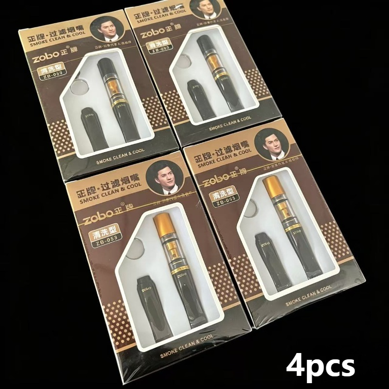 Smoking & Vaping Accessories - 4PCS Recyclable Cigarette Holder Microfilter Reducing