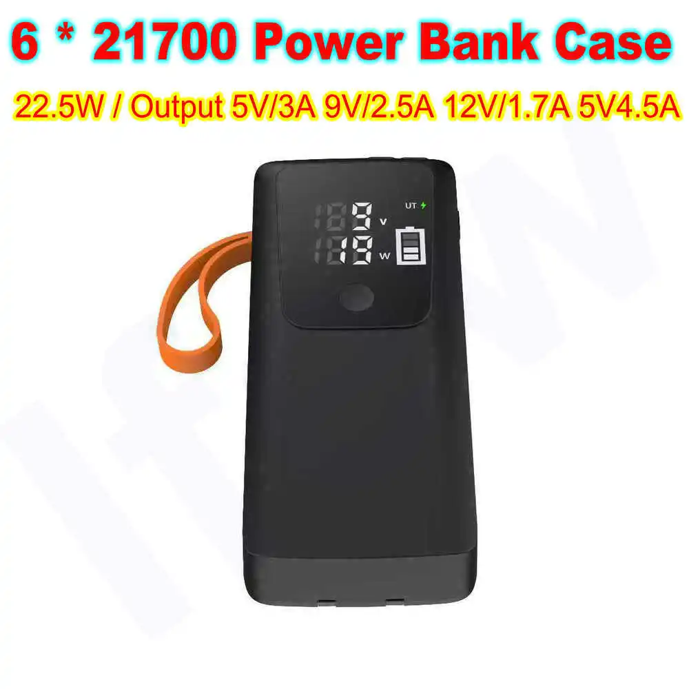 21700  Battery Case Power Bank - Battery Case Storage のレビューと価格