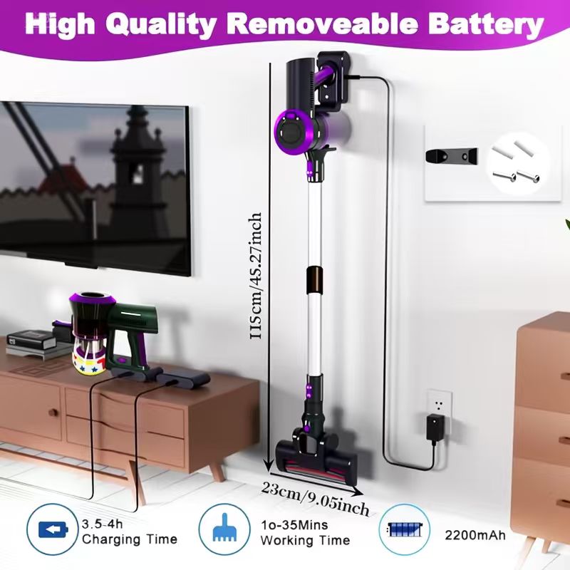 40Kpa Vacuum Cleaner for Home  - Battery Case Storage のレビューと価格