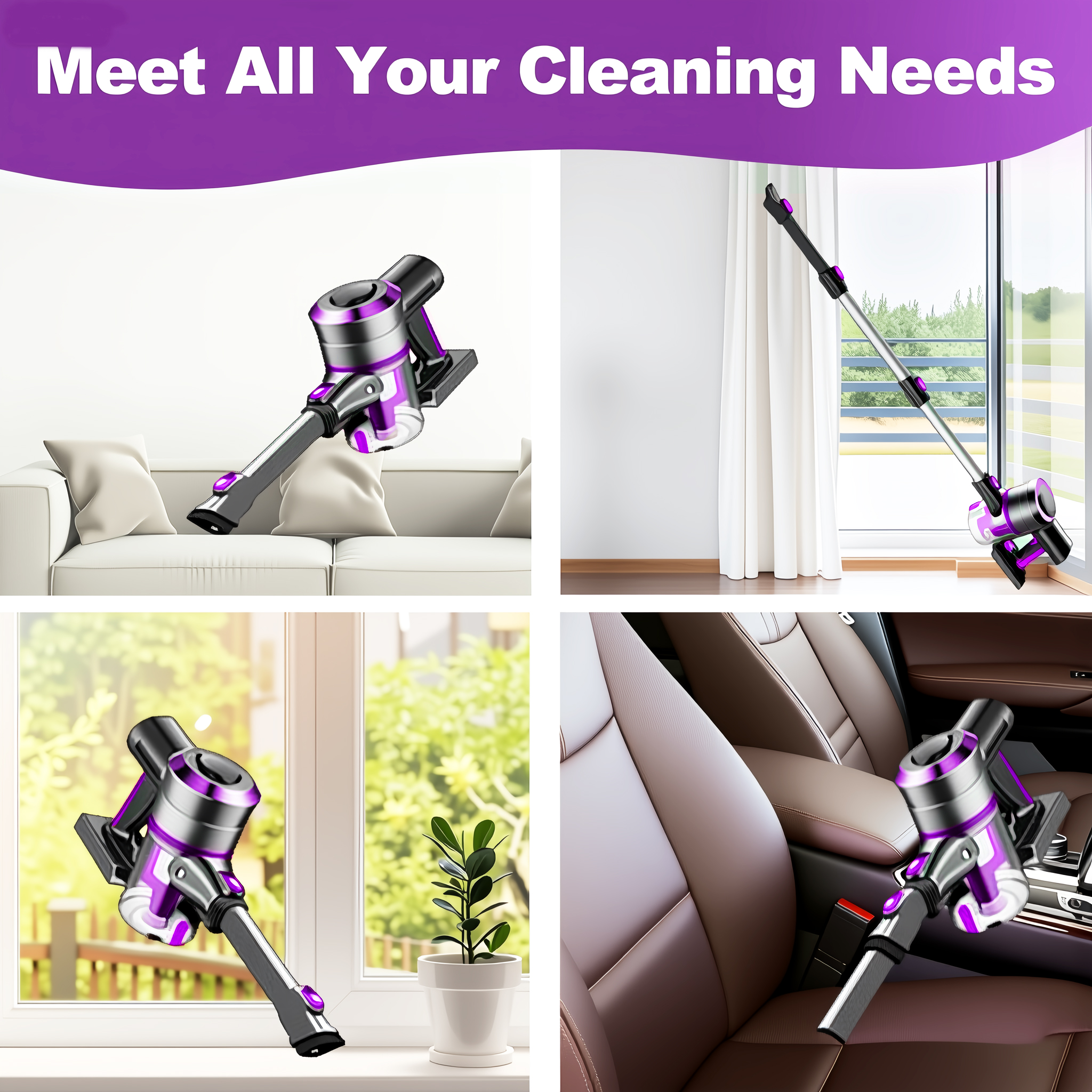 40Kpa Vacuum Cleaner for Home  - Battery Case Storage のレビューと価格
