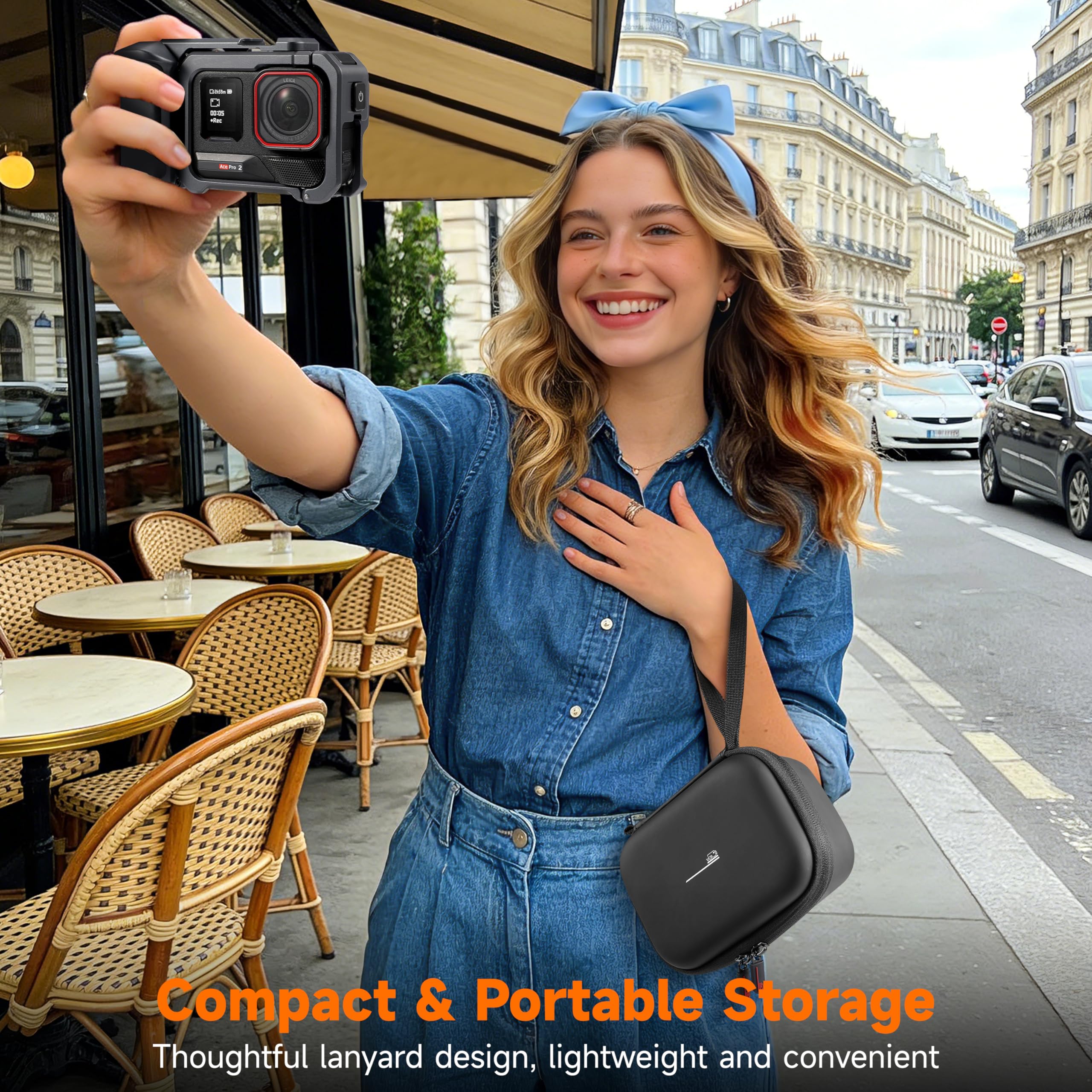 Carrying Case For Insta360 Ace - Battery Case Storage のレビューと価格