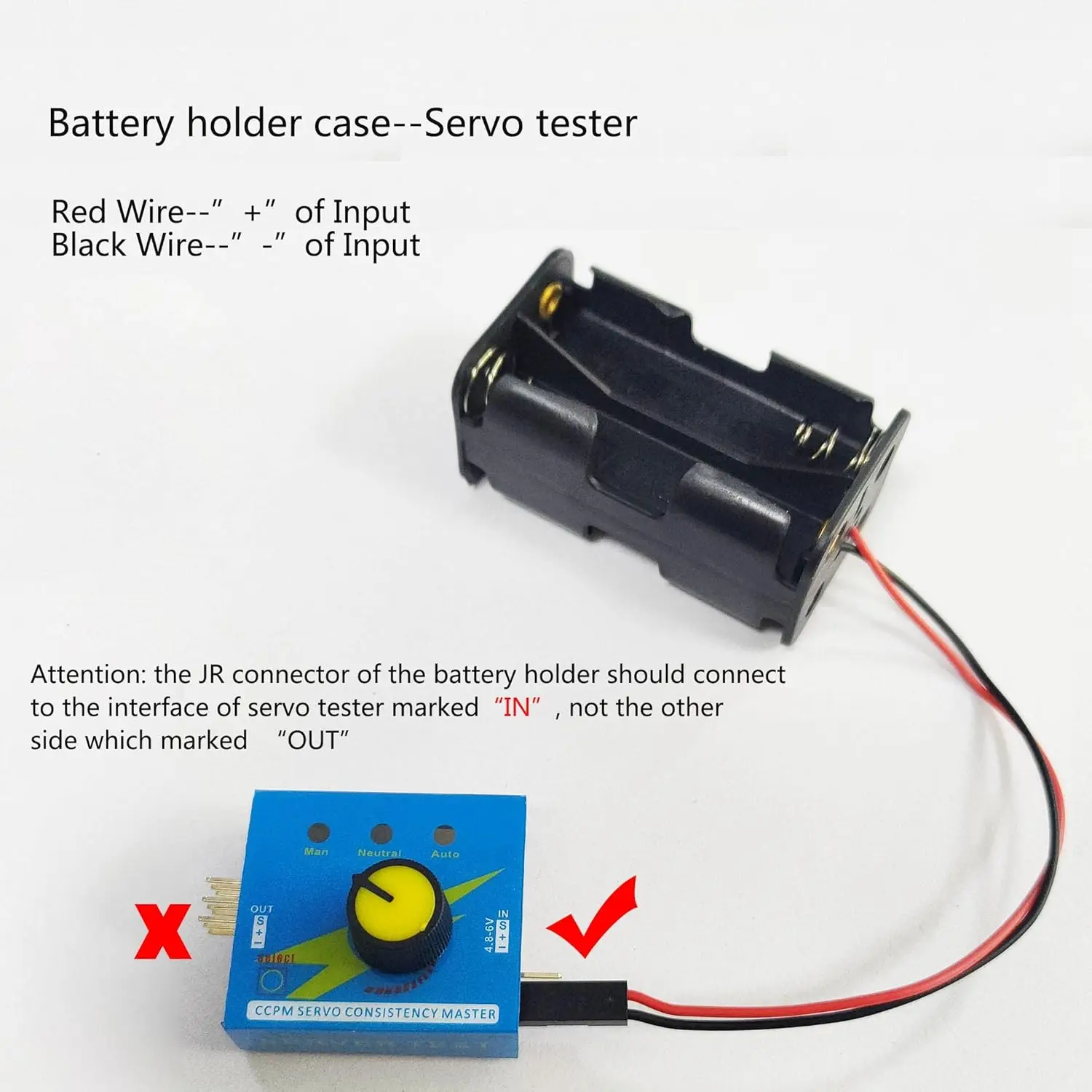 Servo Tester 3CH Digital ESC S - Battery Case Storage のレビューと価格