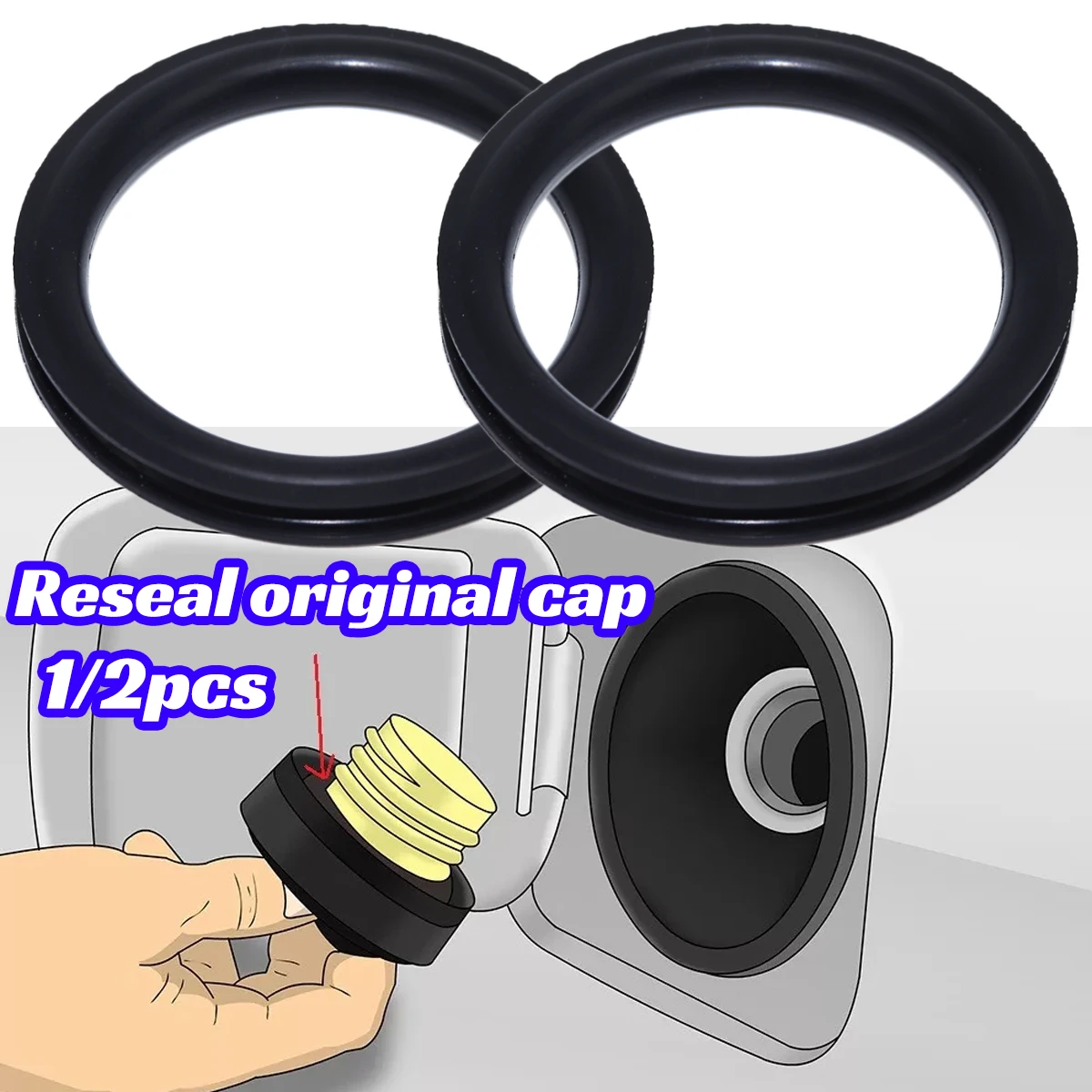 1/2pcs Tank Cap Seal for Audi  - Tank O-Ring Seal のレビューと価格