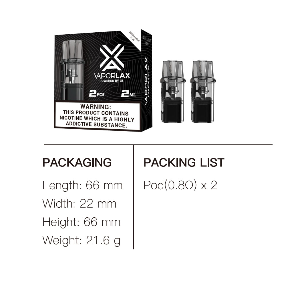 VaporLax Nano Cartridge 2ml wi - Vape Coil Replacement のレビューと価格