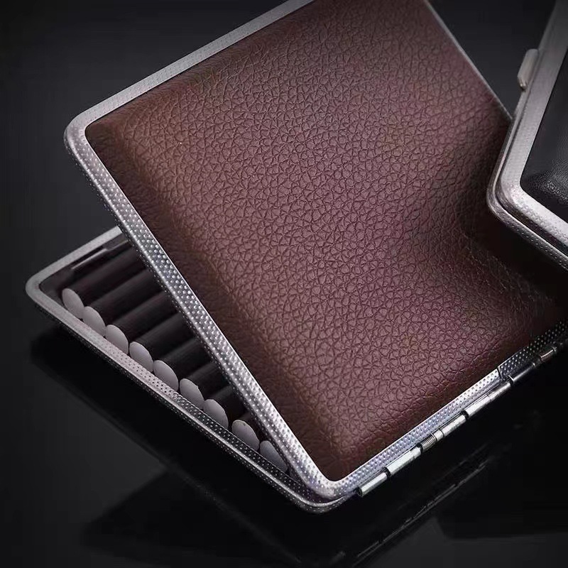 Metal Cigarette Case 20pcs Lea - Smoking & Vaping Accessories のレビューと価格