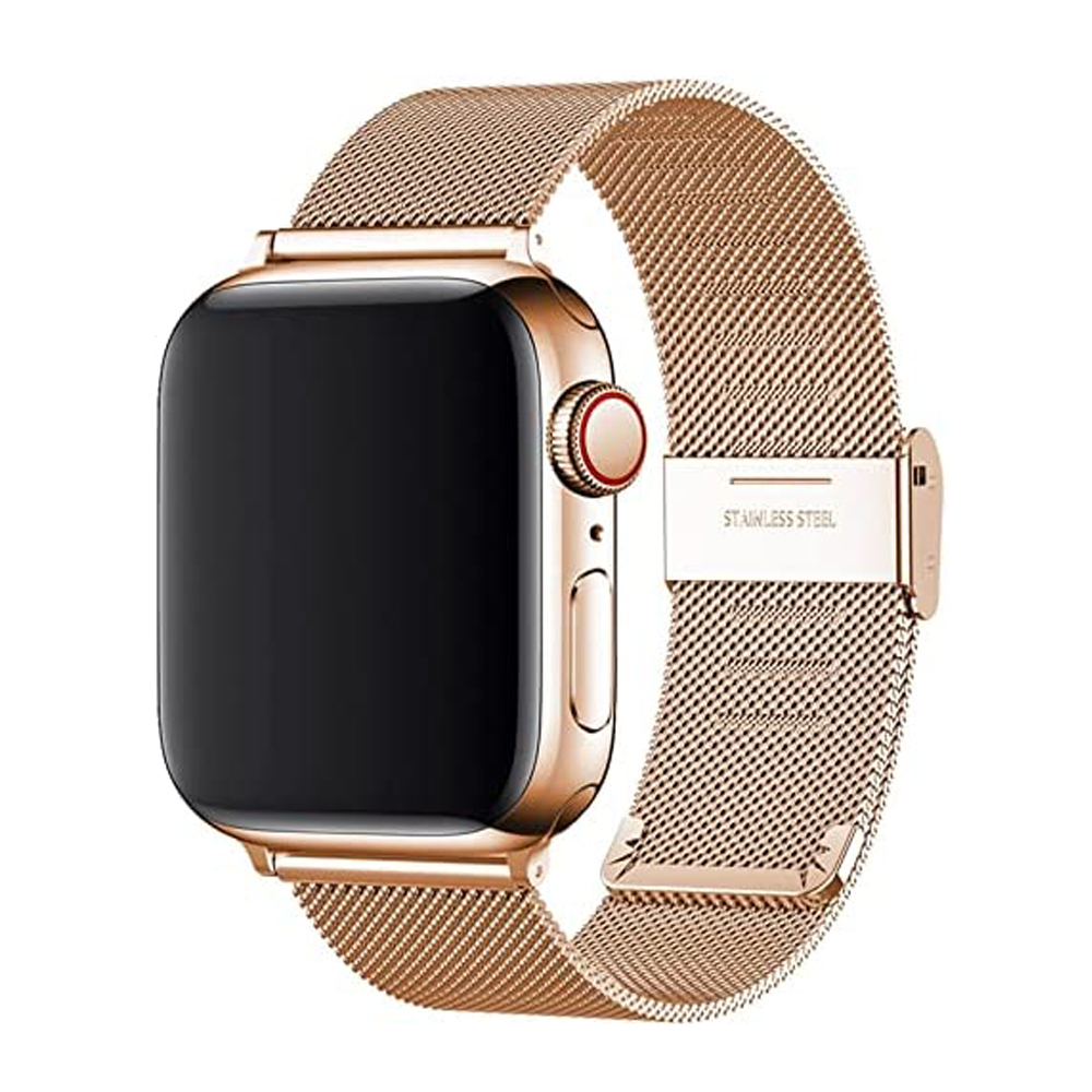 Link Bracelet Strap for Apple  - Mesh Coil Strip のレビューと価格