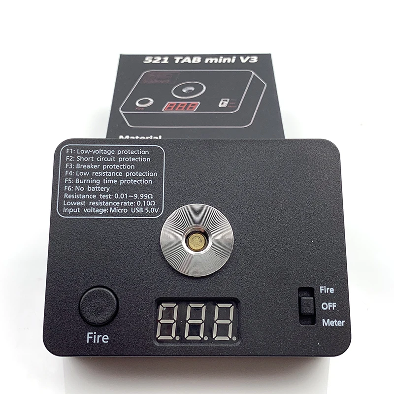 TAB Mini V3 Resistance Test 3i - Vape Band Silicone のレビューと価格