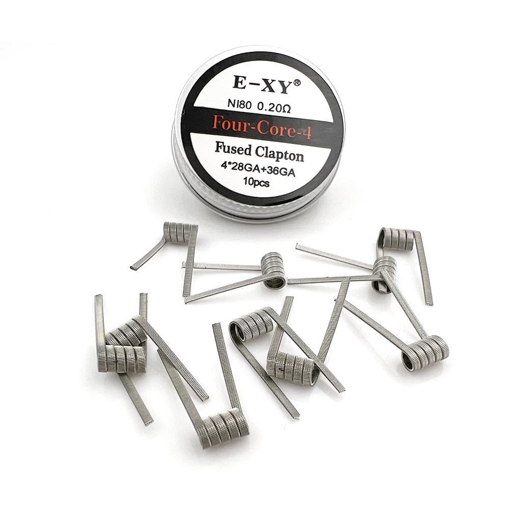 10pcs/box Ni80 Prebuilt Coil 2 - Vape Accessory のレビューと価格