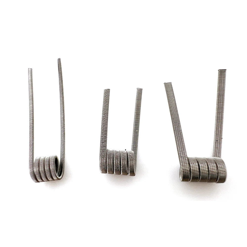 10pcs/box Ni80 Prebuilt Coil 2 - Vape Accessory のレビューと価格