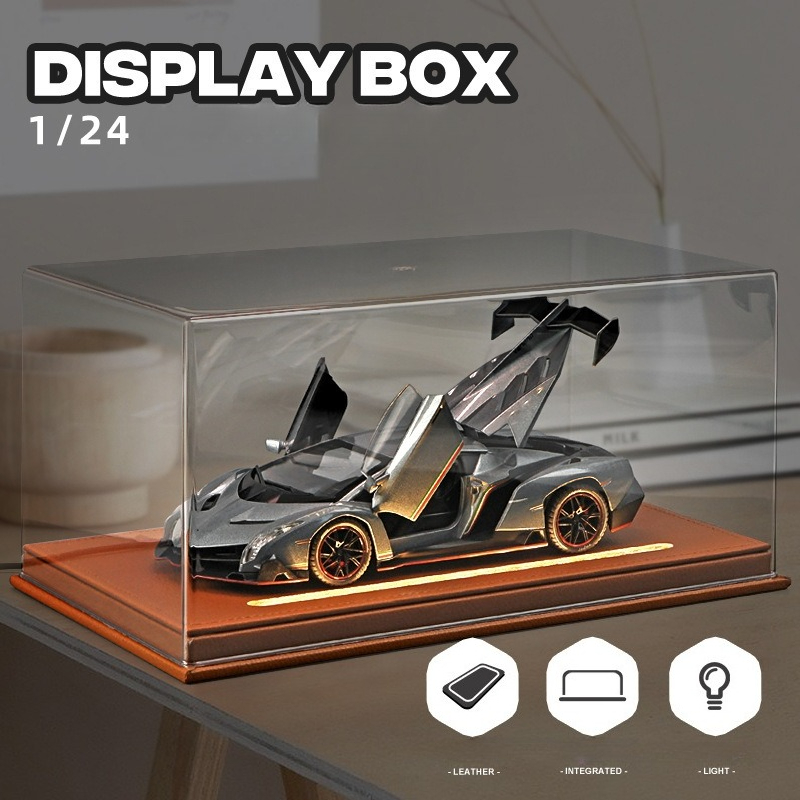 Acrylic Display Box with Light - Battery Case Storage のレビューと価格
