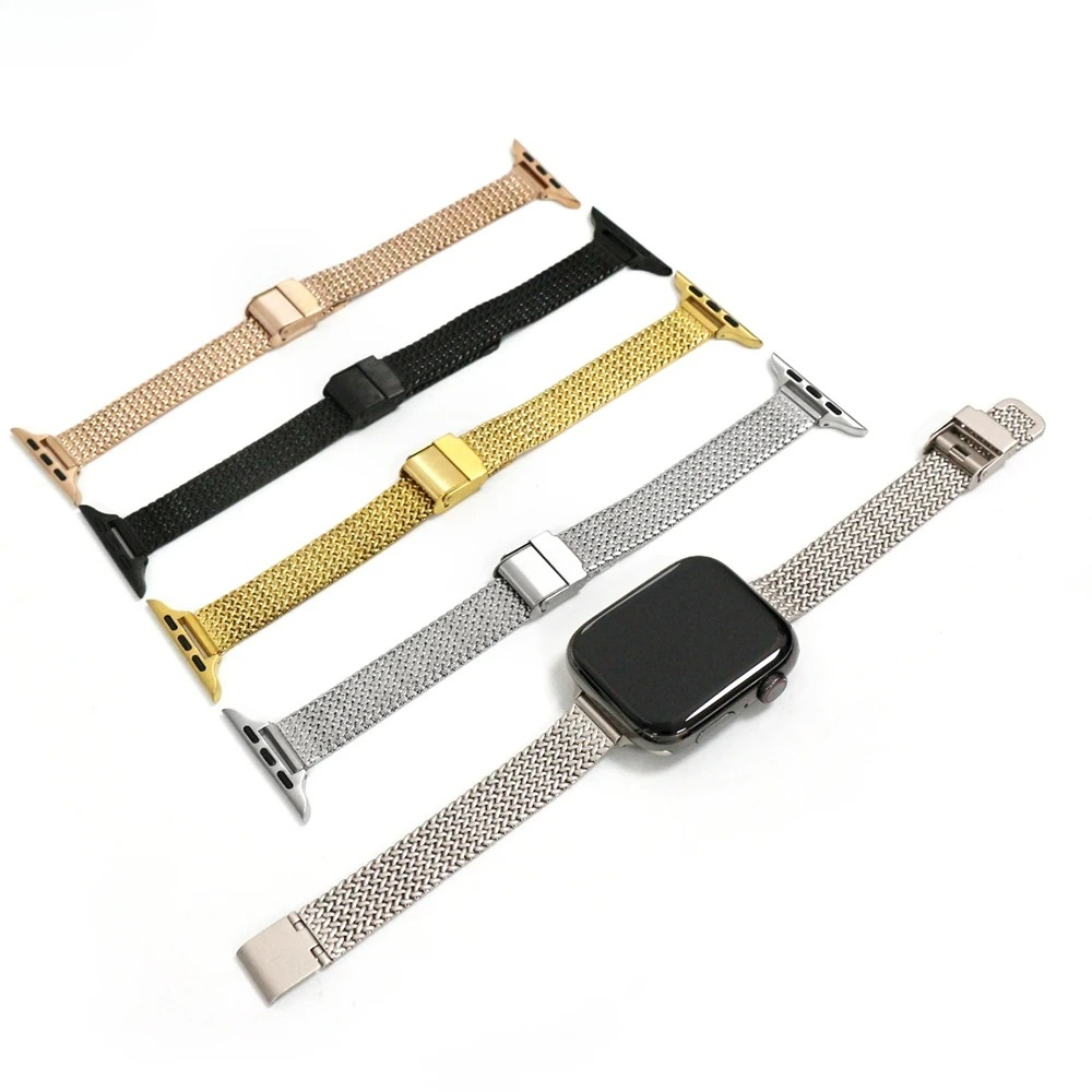 Band for Apple Watch Series 9  - Mesh Coil Strip のレビューと価格