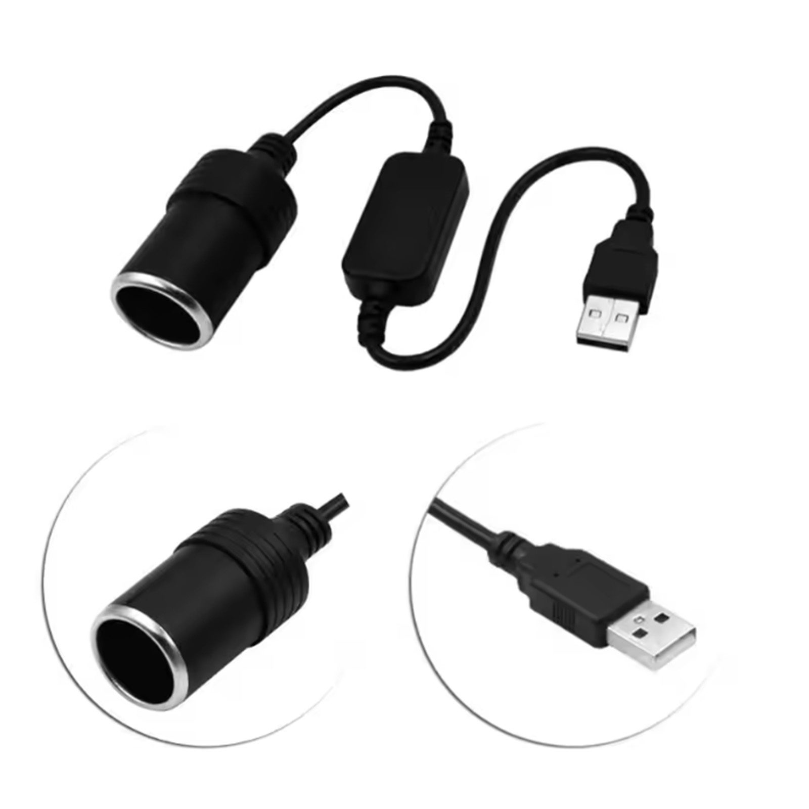 1pc 5V 2A USB To 12V Cigarette - Vape Accessory のレビューと価格