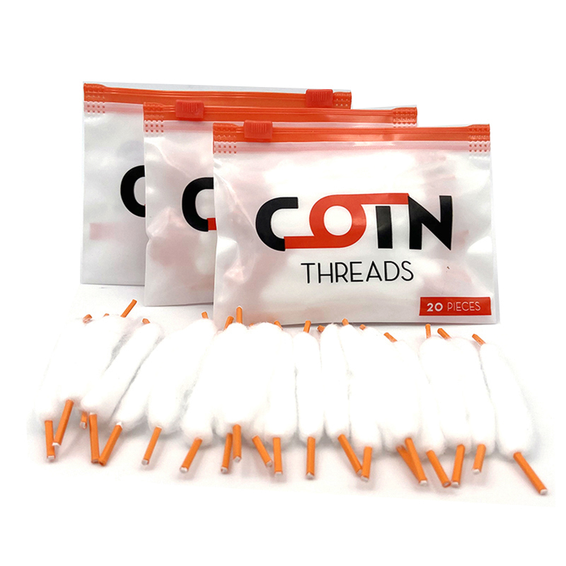 20PCS/Bag Shoelace Vape Cotton - Vaping Area のレビューと価格