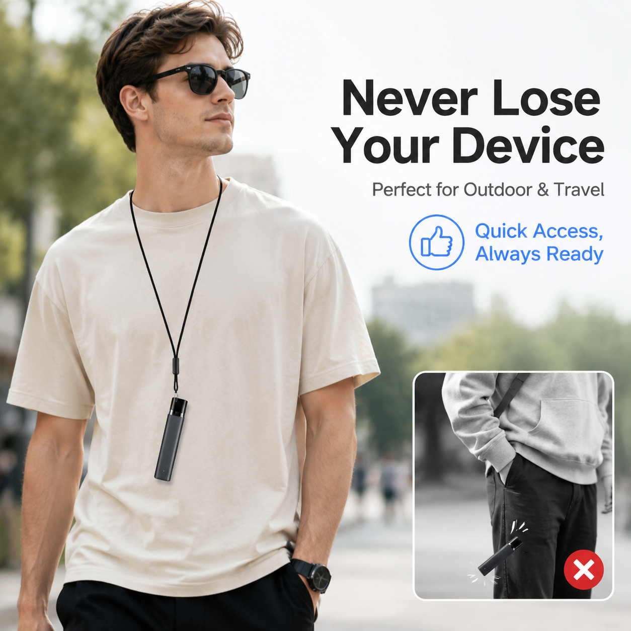 Universal Silicone Lanyard Set - Vape Band Silicone のレビューと価格