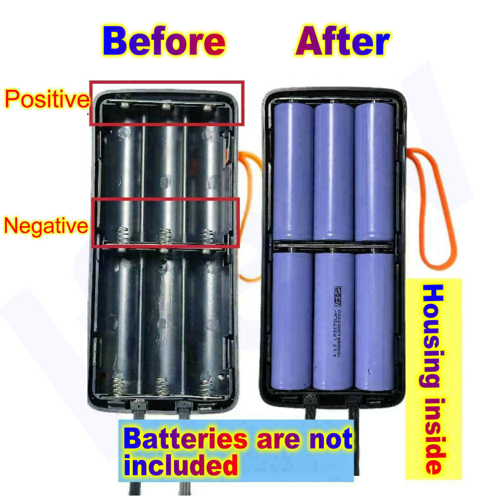 21700 Battery Power Bank Housi - Battery Case Storage のレビューと価格