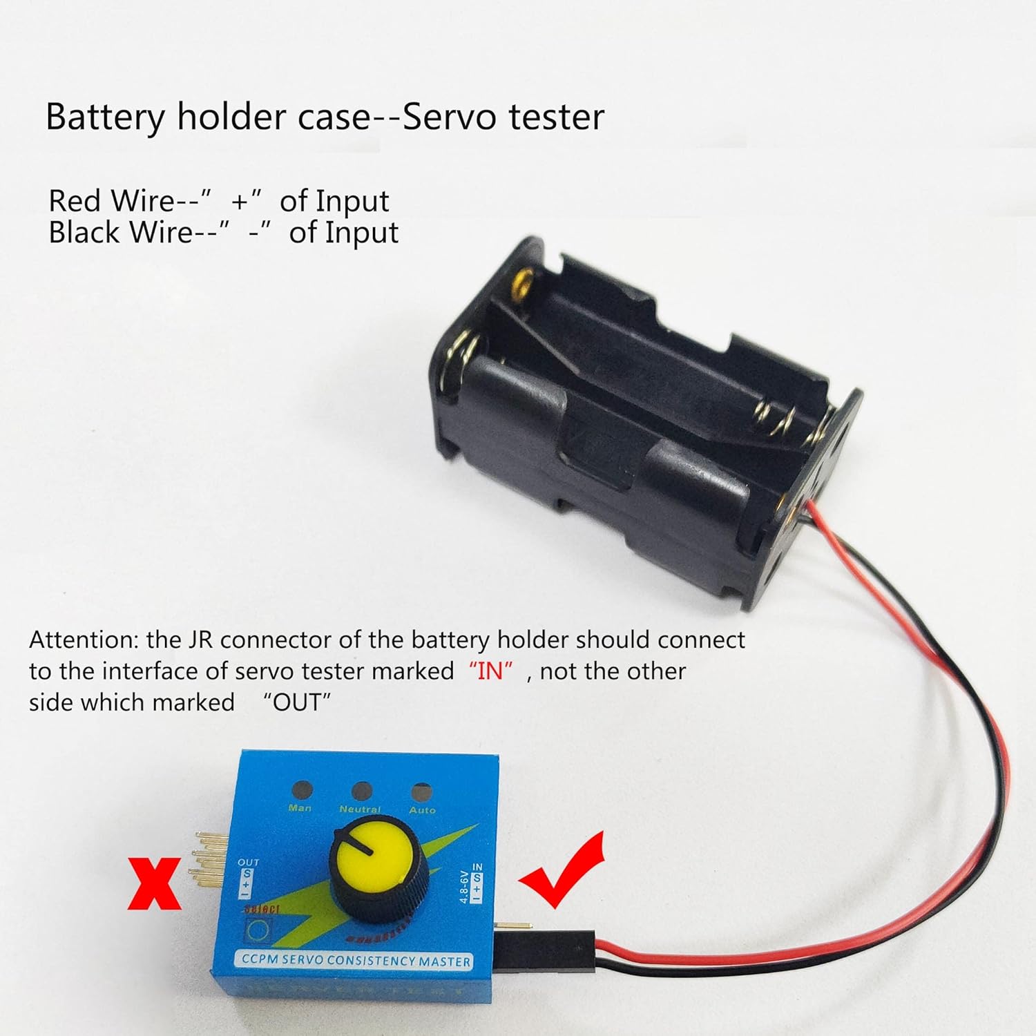 3CH Digital Servo Tester ESC S - Battery Case Storage のレビューと価格