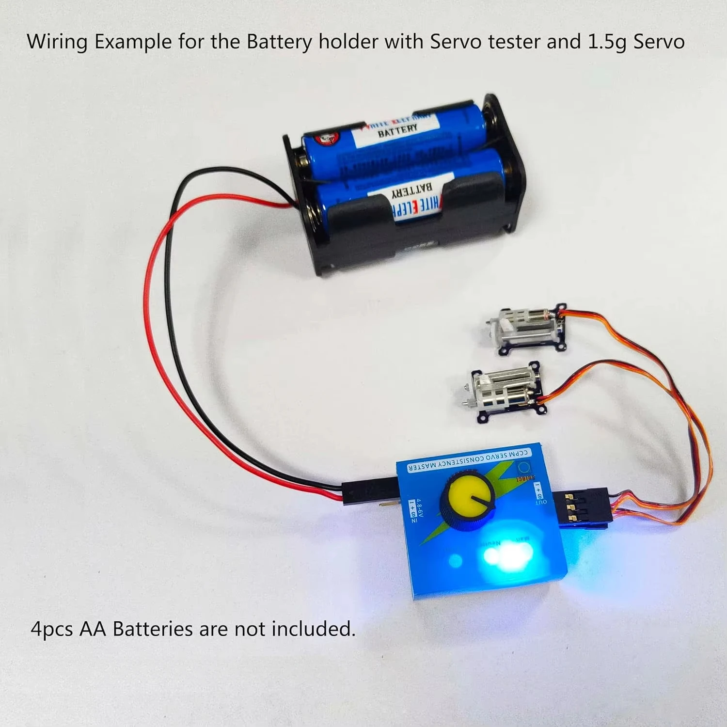 3CH Digital Servo Tester ESC S - Battery Case Storage のレビューと価格