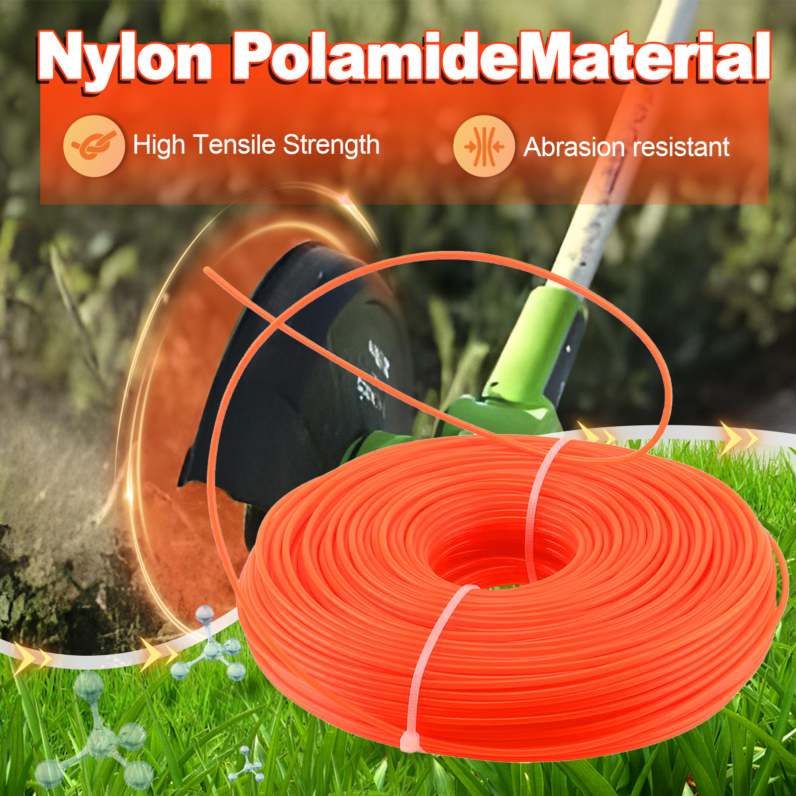 1.6mm～3mm*15M Round Nylon Trim - Dry Herb Vaping Accessories のレビューと価格