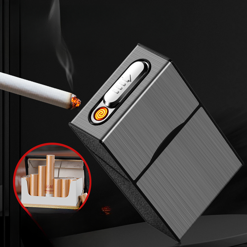 2 In 1 20 Cigarette Case Light - Vape Accessory のレビューと価格