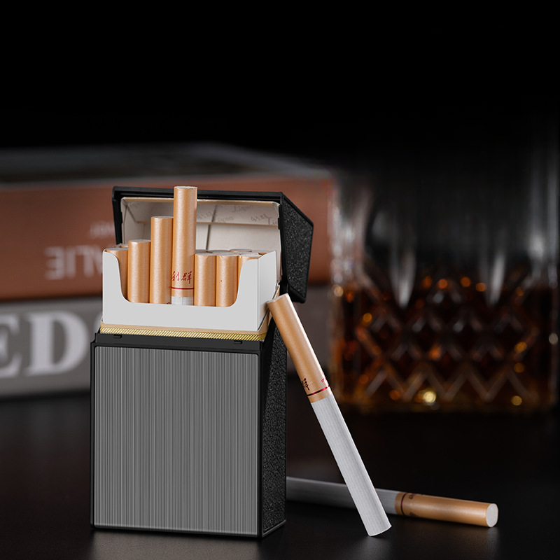2 In 1 20 Cigarette Case Light - Vape Accessory のレビューと価格