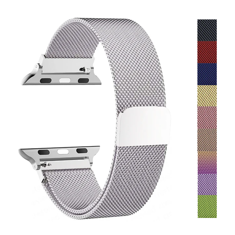 Milanese Loop Strap For Apple  - Mesh Coil Strip のレビューと価格
