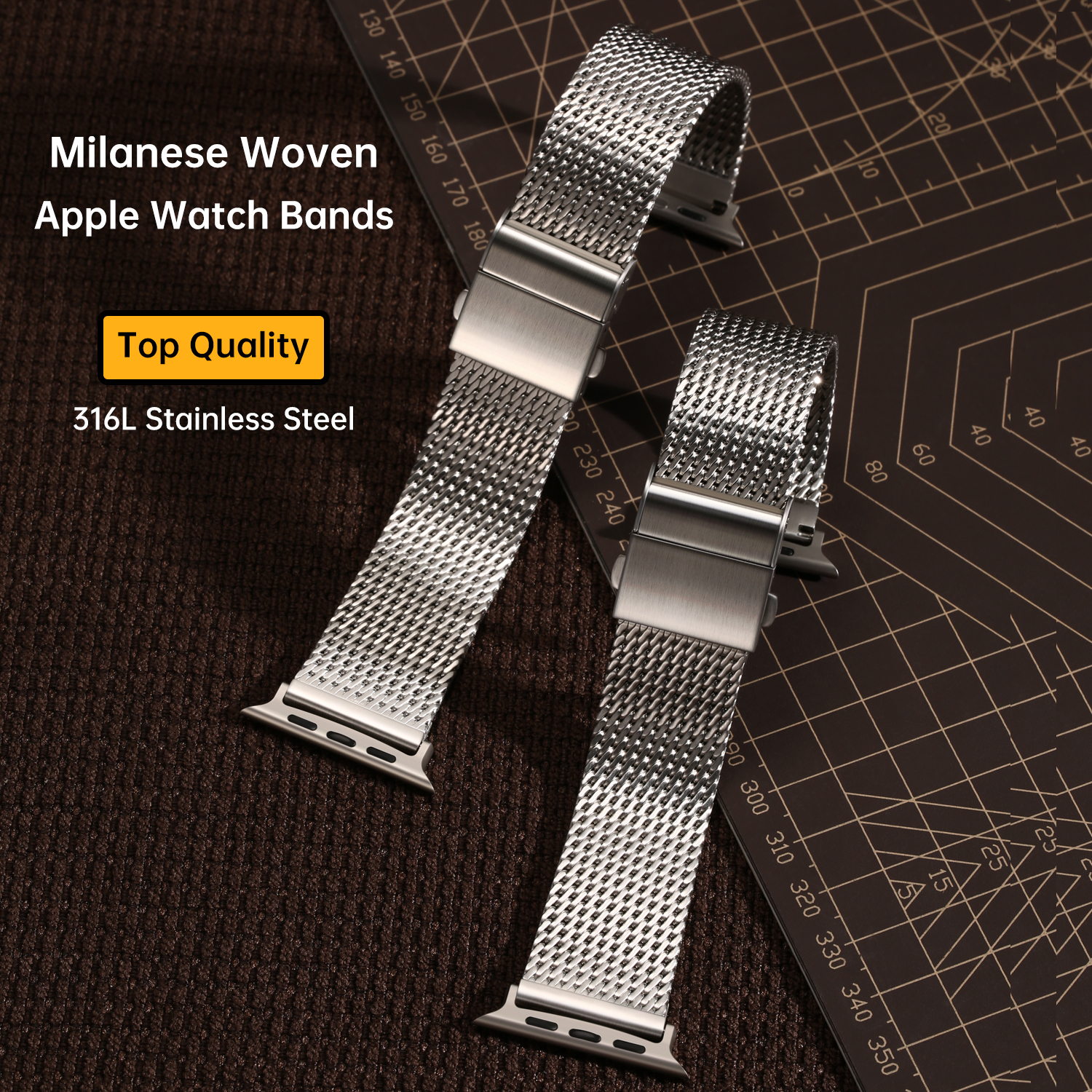 Maikes Milanese Mesh Apple Wat - Mesh Coil Strip のレビューと価格