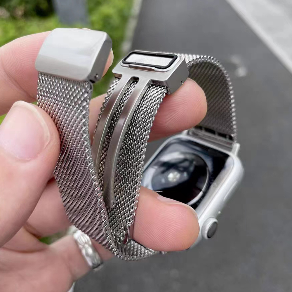 Loop Mesh Strap for Apple Watc - Mesh Coil Strip のレビューと価格