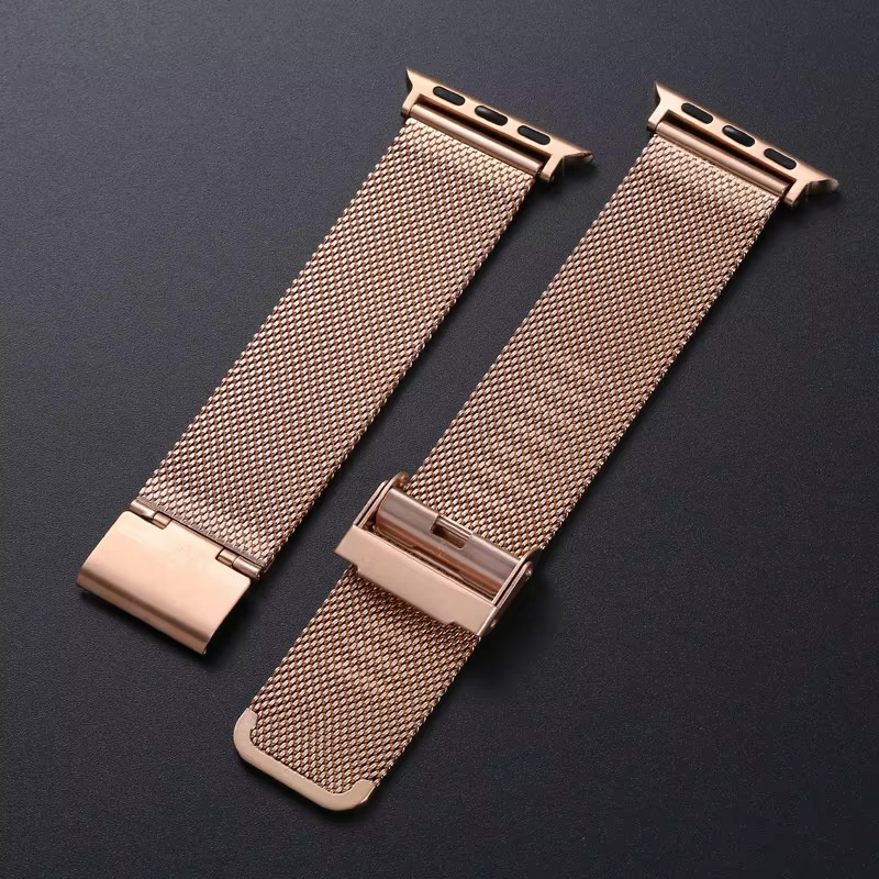 Milanese Loop Band for Apple W - Mesh Coil Strip のレビューと価格