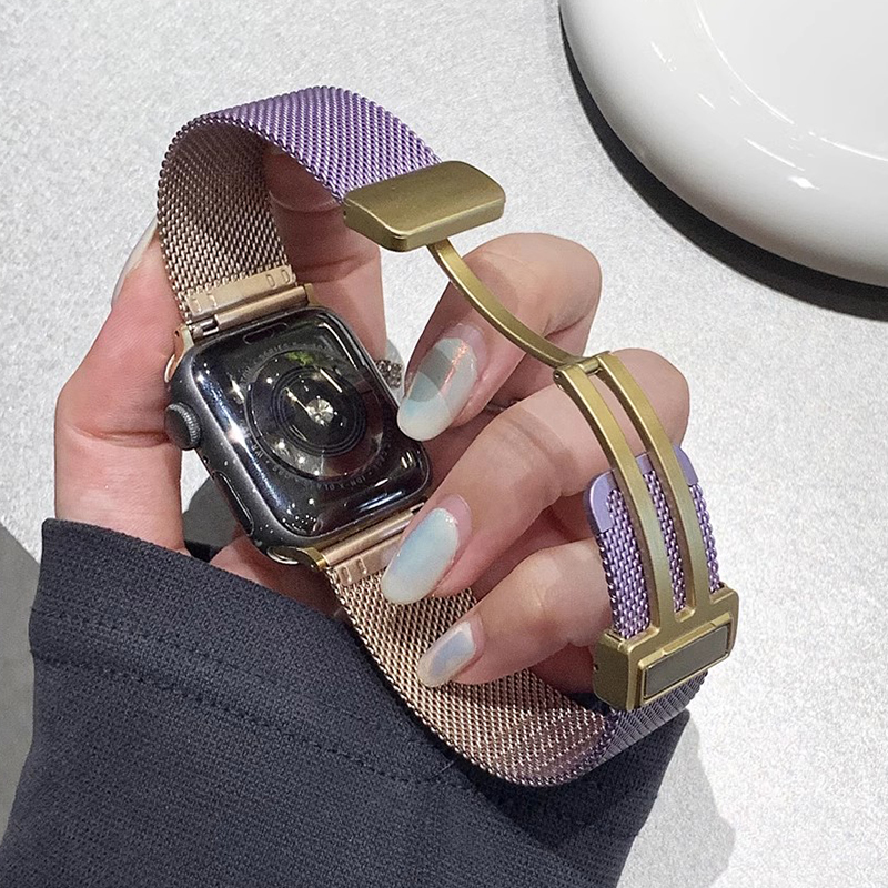 Milanese Strap For Apple Watch - Mesh Coil Strip のレビューと価格