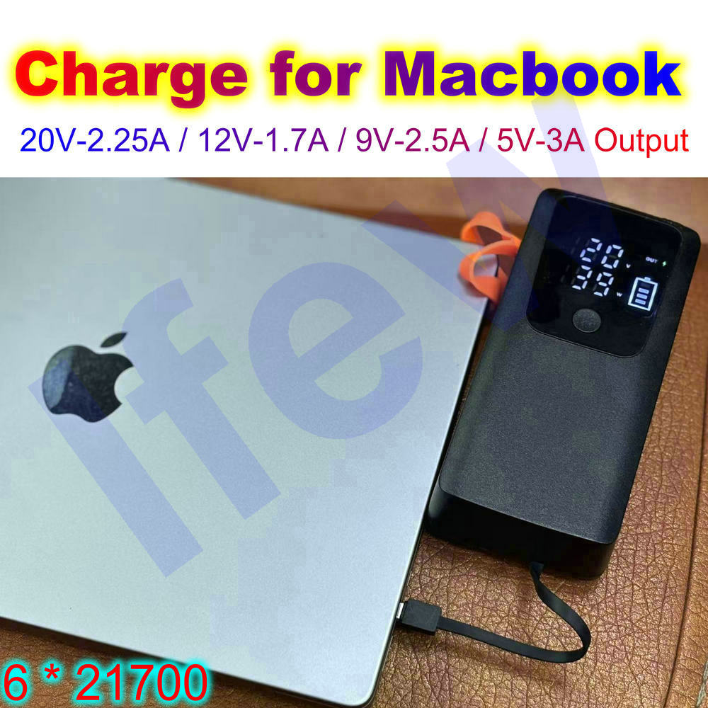 45W Power Bank Shell 21700 Bat - Battery Case Storage のレビューと価格