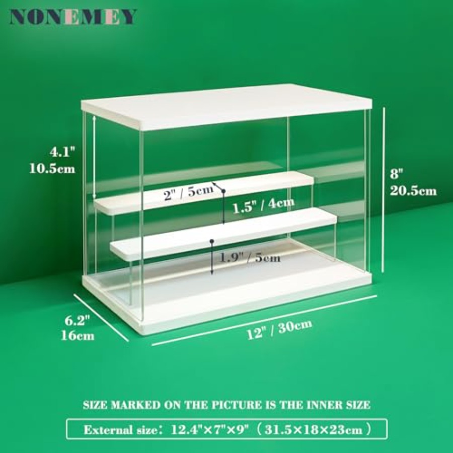 Clear Acrylic Display Case Sta - Battery Case Storage のレビューと価格